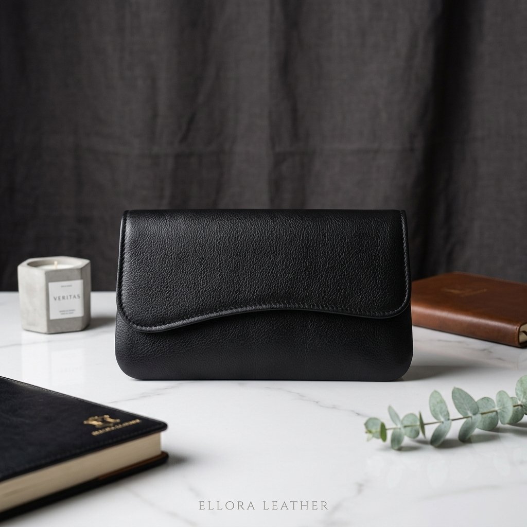 Raya Black Texture Bag