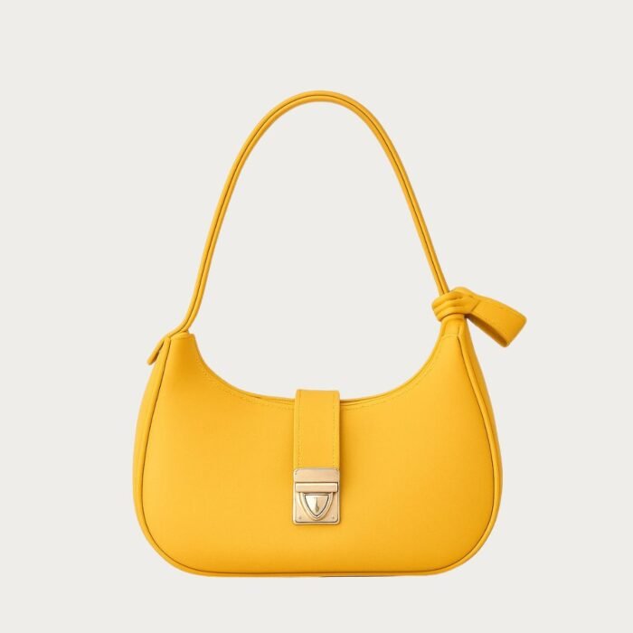 Elegant Latest Yellow Shoulder Ladies Bag